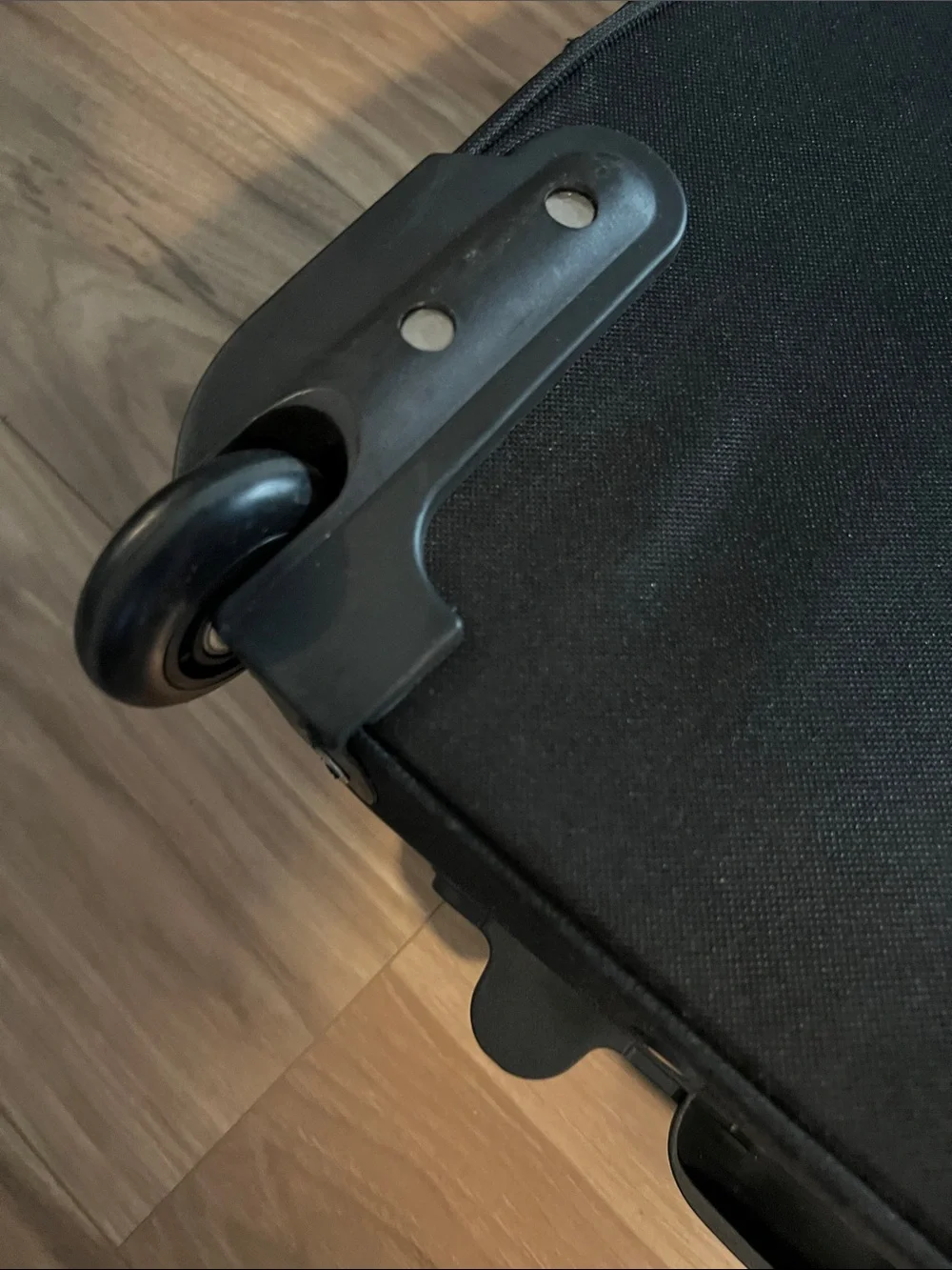 Global Gear Black and Gray Travel Under Seat Carry-On Suitcase